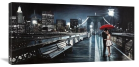 Pierre Benson - Kissing on Brooklyn Bridge