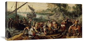 Joachim Beuckelaer - The Miraculous Draught of Fishes