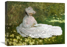 Claude Monet - Springtime, 1872