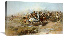 Charles M. Russell - The Custer Fight, 1903