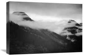 Ansel Adams - Veiled Mountains, Glacier National Park, Montana - National Parks and Monuments, 1941