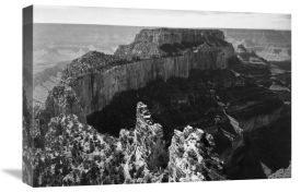 Ansel Adams - Close-in view of curred cliff, Grand Canyon National Park, Arizona, 1941