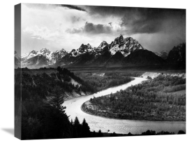 Ansel Adams - The Tetons - Snake River, Grand Teton National Park, Wyoming , 1941