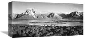 Ansel Adams - Mt. Moran and Jackson Lake from Signal Hill, Grand Teton National Park, Wyoming, 1941