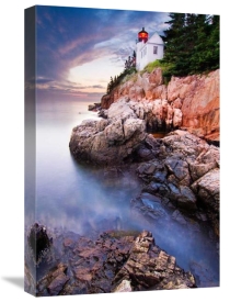 Mircea Costina - Sunset At Bass Harbor Lighthouse