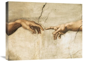 Michelangelo - Creation of Adam (detail)