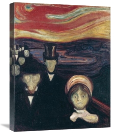 Edvard Munch - Anxiety, 1894