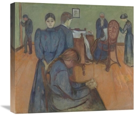 Edvard Munch - Death in the Sickroom, 1893