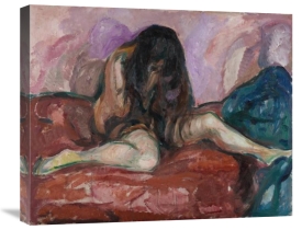 Edvard Munch - Weeping Nude. 1913-1914