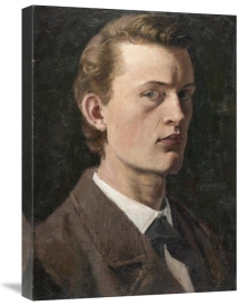 Edvard Munch - Self-Portrait , 1882