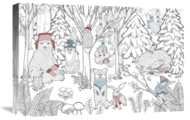 Elyse DeNeige - Color the Forest Color XIII