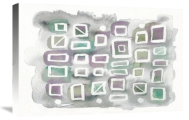Elyse DeNeige - Watercolor Squares Bright
