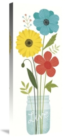 Michael Mullan - Seaside Bouquet V Mason Jar
