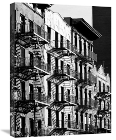 Julian Lauren - Fire Escapes in Manhattan, NYC