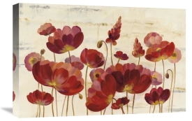 Silvia Vassileva - Red Flowers on Marble