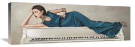 Sonya Duval - White Piano Lady