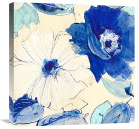 Kelly Parr - Toile Fleurs I