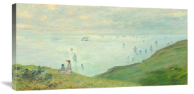 Claude Monet - Cliffs at Pourville