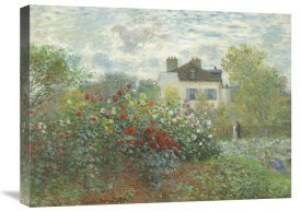 Claude Monet - The Artist's Garden in Argenteuil