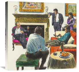 Mort Kunstler - Corleone Family Meeting