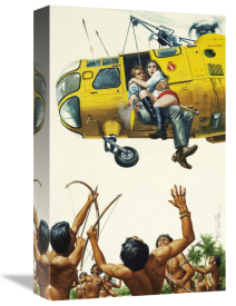 Mort Kunstler - The Amazon's Forbidden Stone Age World