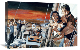 Mort Kunstler - I'm Taking Over the Boat
