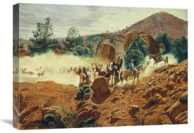 Mort Kunstler - Showdown at Yellow Butte
