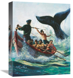 Mort Kunstler - Tail of a Whale