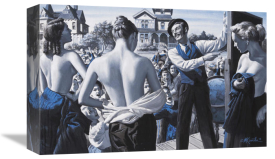 Mort Kunstler - Philadelphia’s Great Bosom Riot
