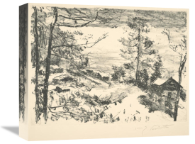 Lovis Corinth - Bank of the Lake 1922