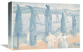 Henri Edmond Cross - La Promenade (au bord du lac), 1897