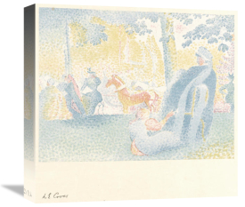 Henri Edmond Cross - Aux Champs Elysees, 1898