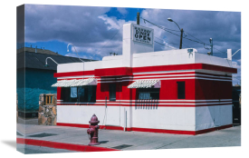 John Margolies - Highway Diner, Route 66, Winslow, Arizona