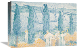 Henri Edmond Cross - La Promenade (au bord du lac), 1897