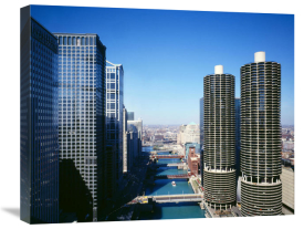 Carol Highsmith - Marina city overlook Chicago Illinois