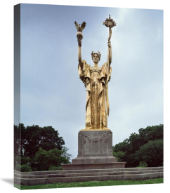 Carol Highsmith - Statue Republic for the Worlds Columbian Exposition Chicago Illinois