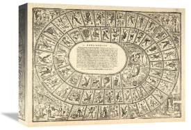 Jose Guadalupe Posada - Goose Game (Juego de la oca), ca. 1910s.