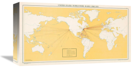RG 263 CIA Published Maps - United States World-Wide Radio Circuits
