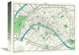 RG 263 CIA Published Maps - Paris, 1948