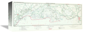 RG 263 CIA Published Maps - France: Landing Beaches - Sector B: Marseille-Montpellier