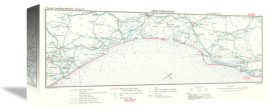 RG 263 CIA Published Maps - France: Landing Beaches - Sector C: Sete-Perpignan