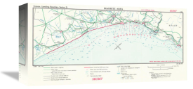 RG 263 CIA Published Maps - France: Landing Beaches - Sector D: Biarritz Area