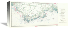 RG 263 CIA Published Maps - France: Landing Beaches - Sector G: Morlaix-St. Brieuc