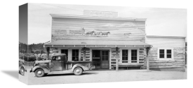 Arthur Rothstein - Post office and general store. Lame Deer, Montana, 1939
