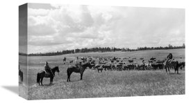 Arthur Rothstein - Roundup at Custer National Forest, Montana, 1939