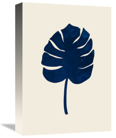 Uppsala Studio - Monstera Marble Blue