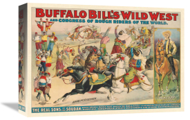Courier Litho Co. - Buffalo Bill's Wild West and Congress of Rough Riders of the World: Featuring Arab Horsemen, 1899