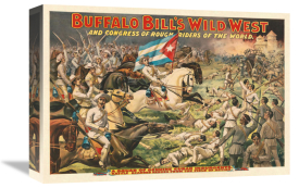 Courier Litho Co. - Buffalo Bill's Wild West and Congress of Rough Riders of the World: Featuring Cuban Insurgents, 1898