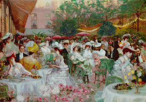 Pierre-Georges Jeanniot - Le Diner A'  L'Hotel Ritz