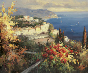 Peter Bell - Mediterranean Seascape